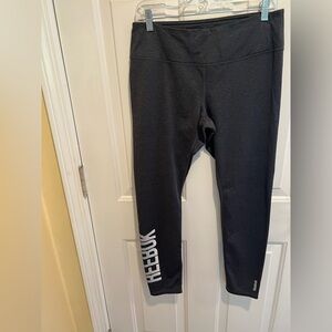 Reebok ankle length leggings grey size L